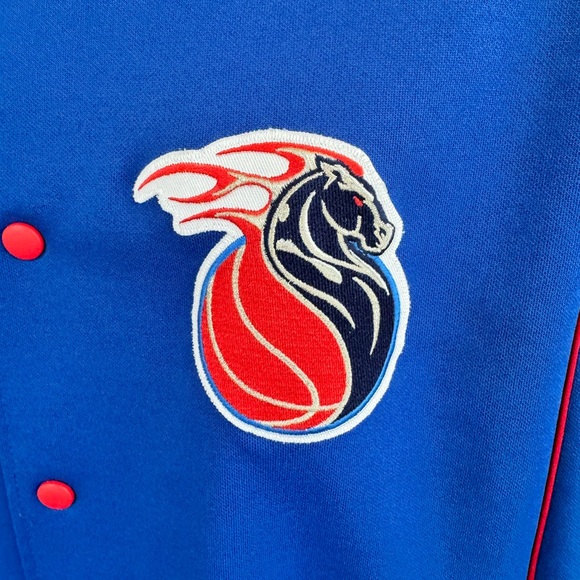 Vintage NBA Majestic Ben Wallace #3 Warmup Jacket, Size L - Picture 4 of 8